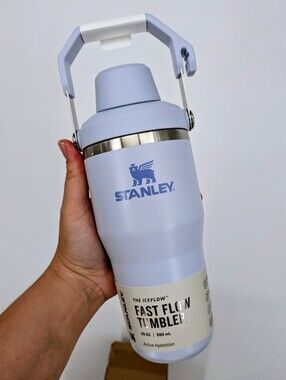 NEW STANLEY Water bottle cup Iceflow Tumbler 20 OZ Fast Flow insulated dew drop